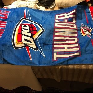 Oklahoma City beach towels nba